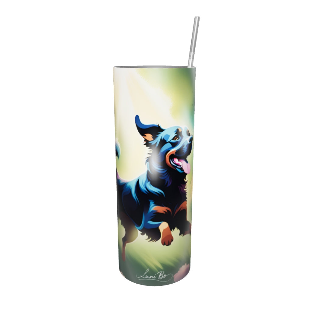 Stainless steel tumbler - Rottweiler Paint