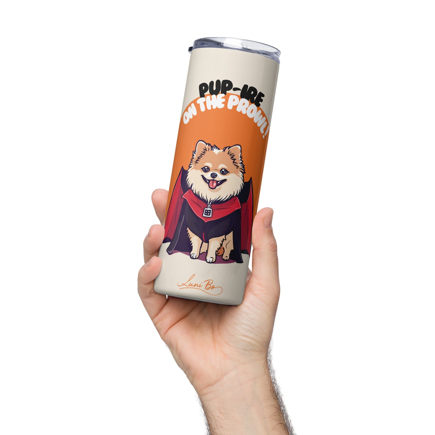 Stainless steel tumbler - Pup-ire on the Prowl