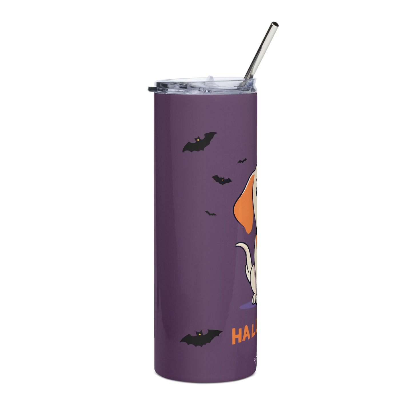 Stainless steel tumbler - Halloween Coonhound